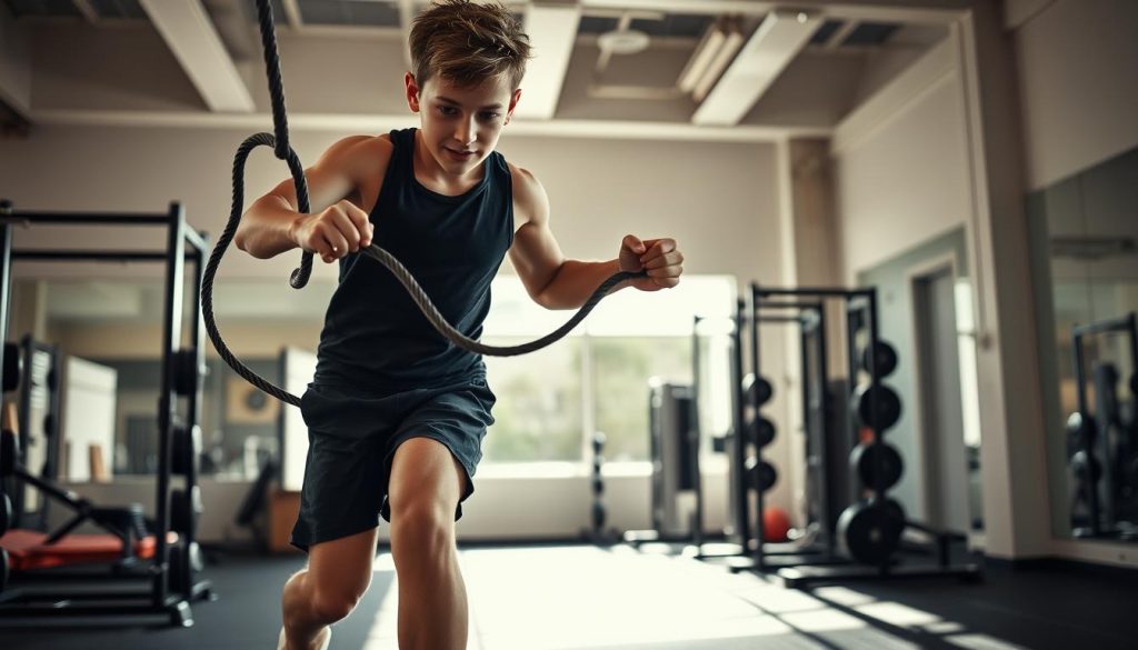jumping rope